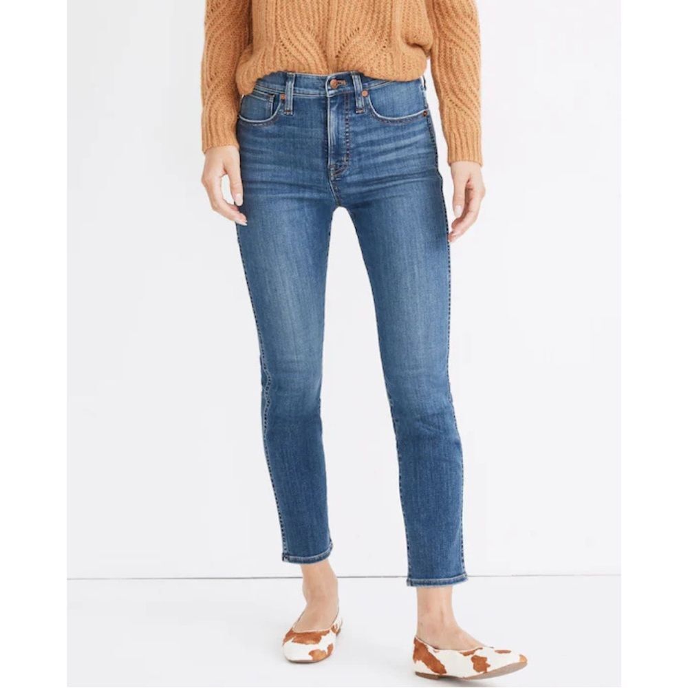 Madewell Stovepipe Jeans in Leman Wash: Tencel Denim Edition Size 28